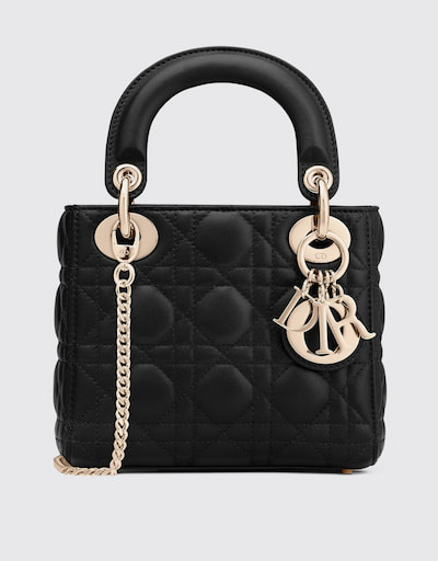 lady dior mini lambskin