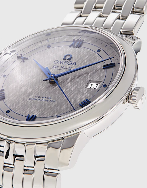 De Ville Prestige 39.5mm Co-Axial Chronometer Steel Watch