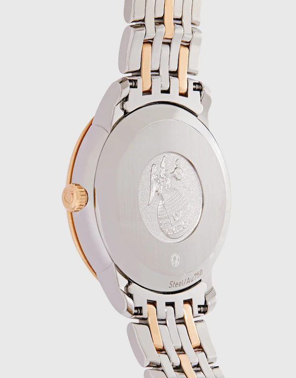 Omega 典雅系列 39.5mm 同軸擒縱天文台玫瑰金不鏽鋼腕錶