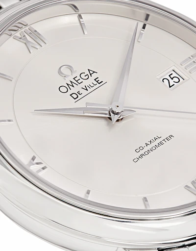 De Ville Prestige 39.5mm Co-Axial Chronometer Steel Watch
