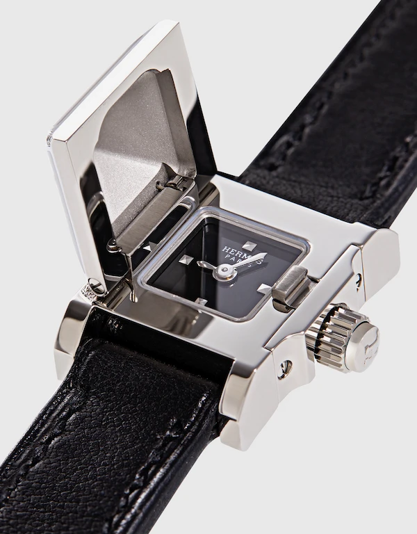 Medor Rock 16mm Diamond Calfskin Watch