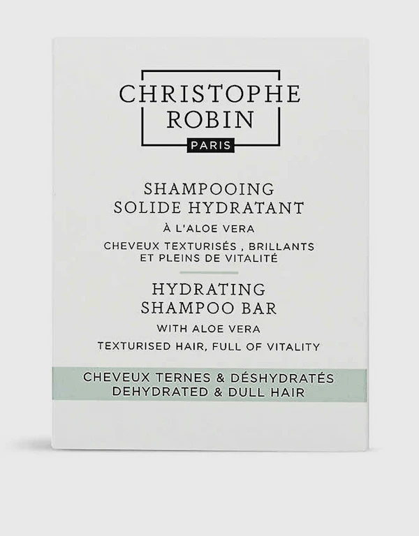 Christophe Robin Hydrating Aloe Vera Shampoo Bar 110ml