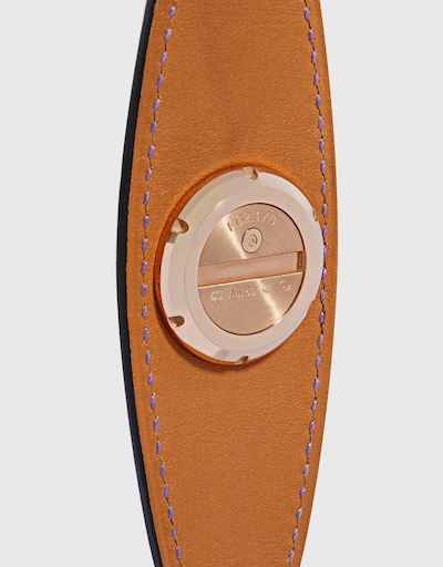 Faubourg Manchette 19.5mm 鑽飾鱷魚皮革腕錶