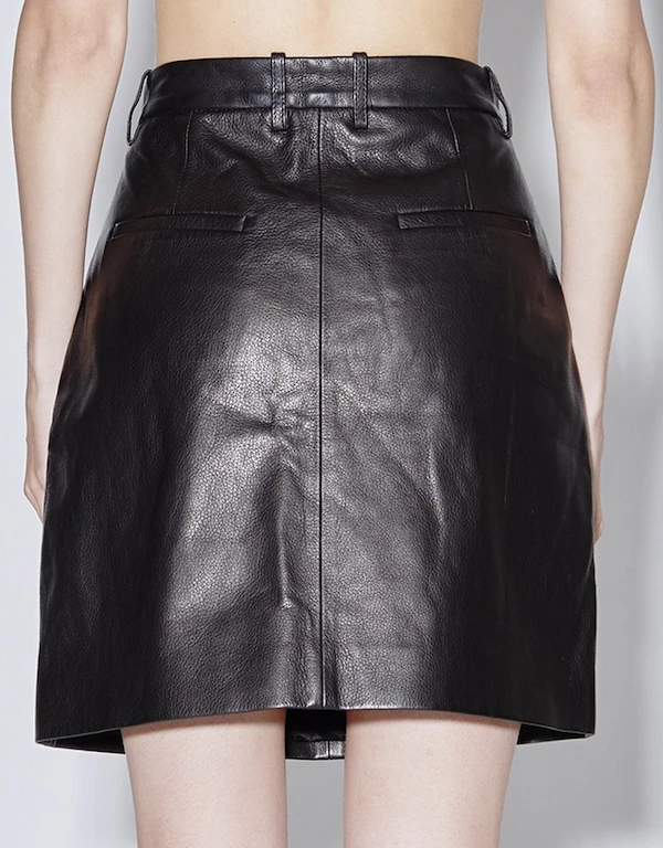 Rosetta Getty Trouser A-line Mini Skirt