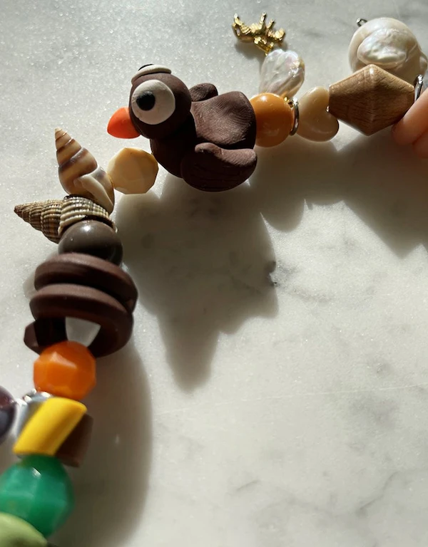 The Brown Duck Necklace