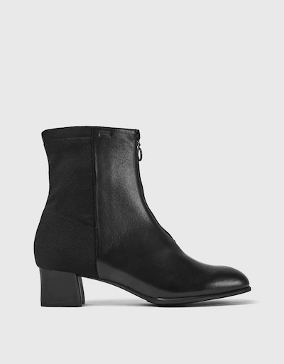 Katie Smooth leather Ankle Boots
