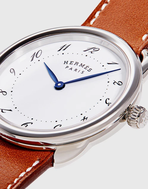 Arceau 36mm 小牛皮革石英機芯腕錶