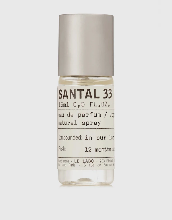 Le Labo Santal 33 Unisex Eau de Parfum 15ml