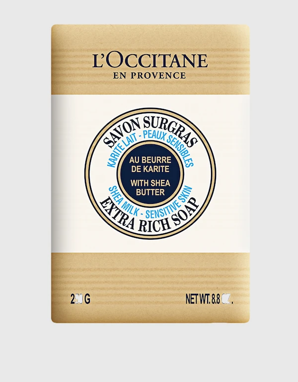 L'occitane Shea Milk Sensitive Skin Extra Rich Soap 250g