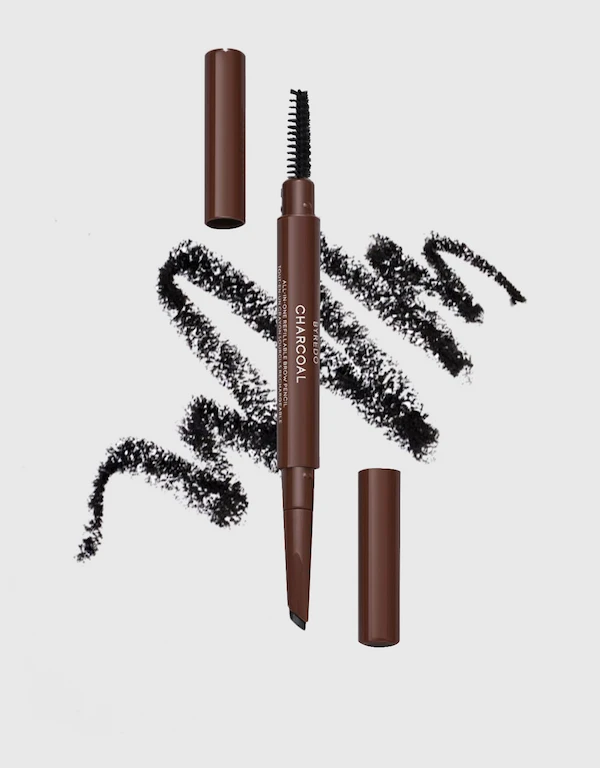 Byredo All-In-One Refillable Brow Pencil-Charcoal