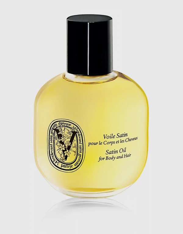 Diptyque Satin oil for body and hair 100ml