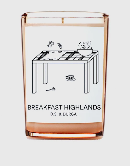 Breakfast Highlands Candle 198g