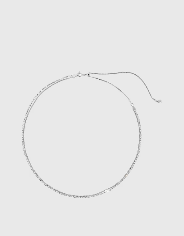 Maria Black Cantare Sterling Silver Necklace 