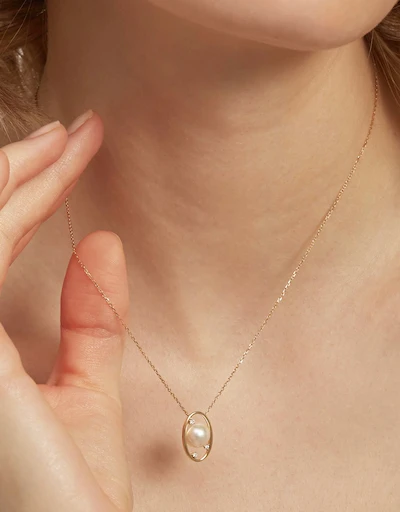 Morning Dew Essence 18ct Yellow Gold Necklace 