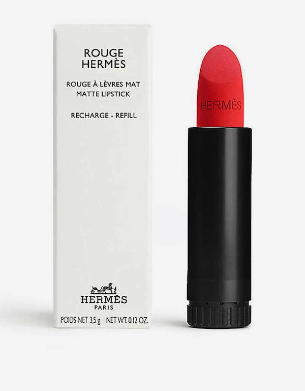 Hermès Beauty Rouge Hermès Refill Matte Lipstick-64 Rouge Casaque