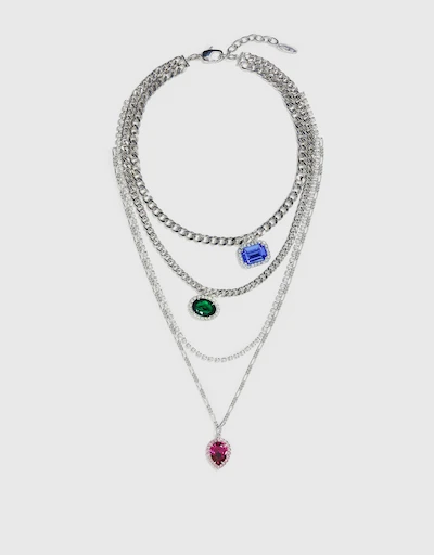 Queen Chain Crystal Necklace