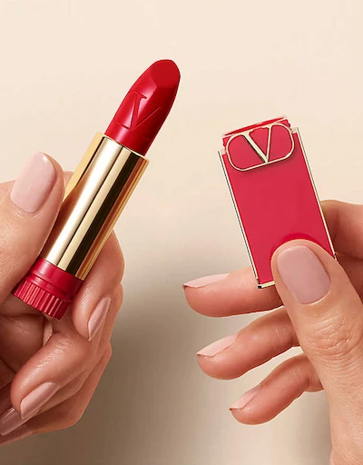 Rosso Valentino Satin Lipstick Refill - 209a Too Hot