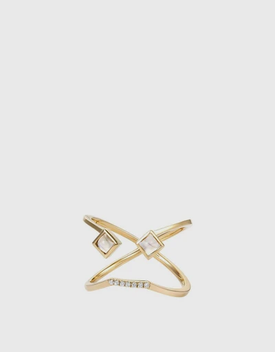PREMIERE Bryce 18ct Yellow Gold Ring 