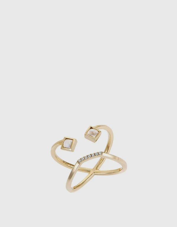 Ruifier Jewelry  PREMIERE Bryce 18ct Yellow Gold Ring 