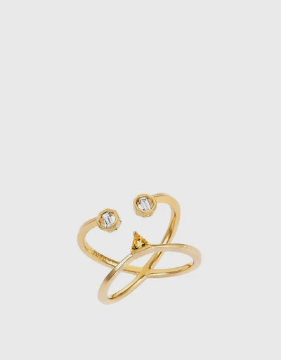 PREMIERE Octavia 18ct Yellow Gold Ring 