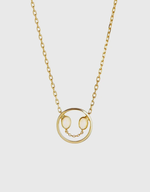 Ruifier Jewelry  Petit Nat 14ct Yellow Gold Pendant Necklace