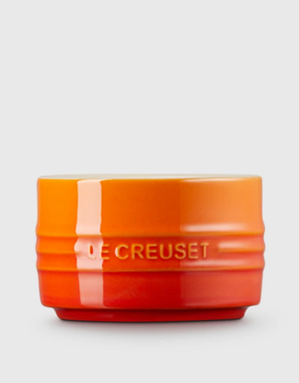 Le Creuset 陶瓷小烤皿-Volcanic 8cm
