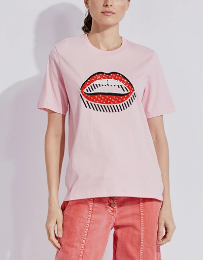 Alex Sequin 3D Lara Lip T-Shirt
