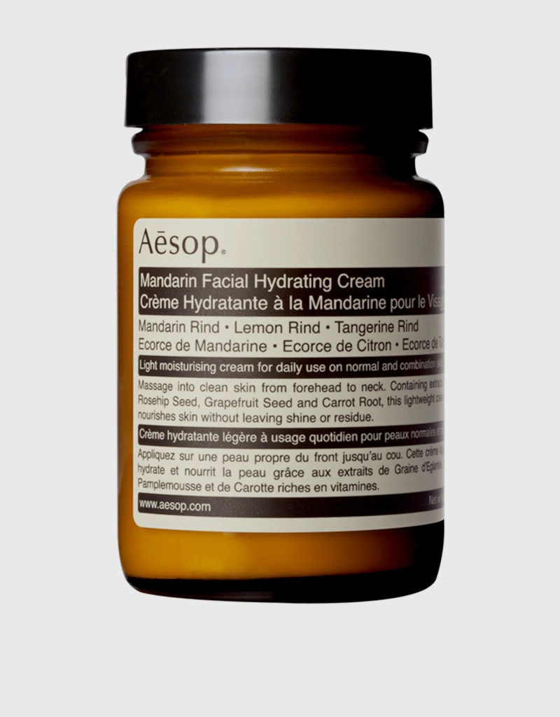 Aesop Mandarin Facial Hydrating Cream 120ml (スキンケア,ローション