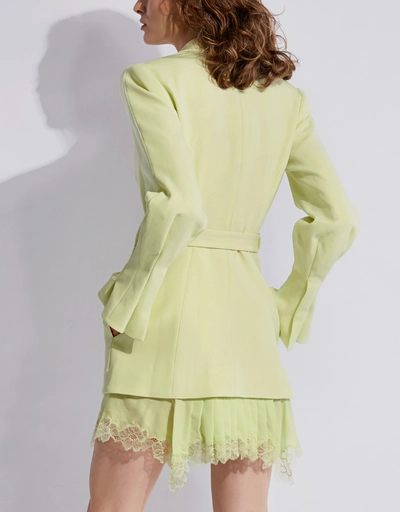 Victoria Lace Blazer Mini Dress