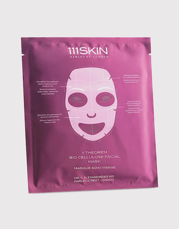 111Skin Y Theorem Bio Cellulose Facial Mask 5 Sheets