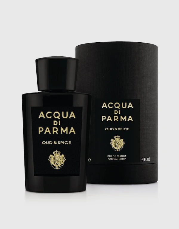 Acqua di Parma Signature Oud And Spice Unisex Eau De Parfum 180ml
