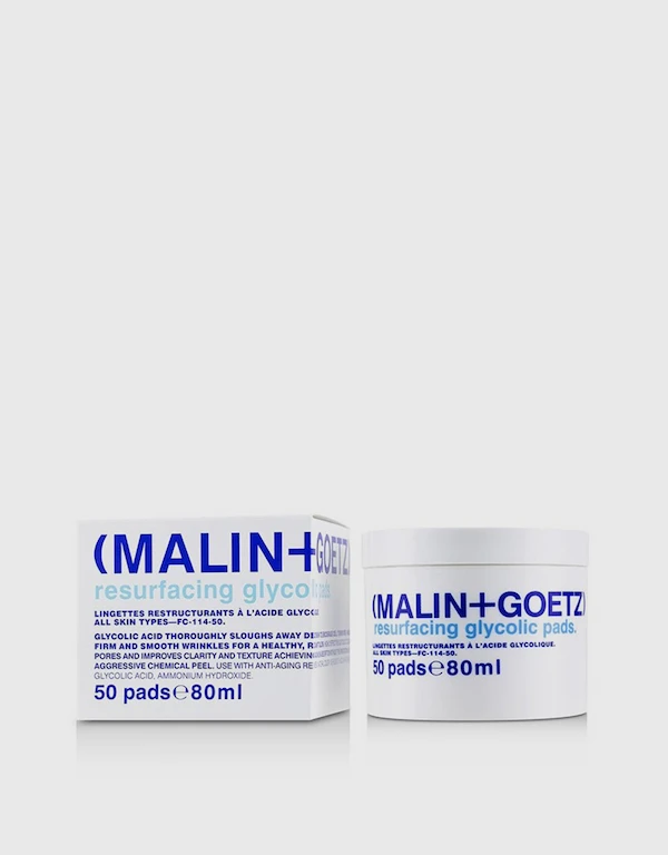 Malin+Goetz Resurfacing Glycolic Pads 
