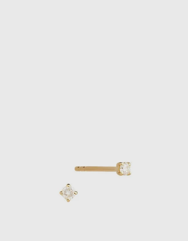 Ruifier Jewelry  Scintilla 北極星18k黃金鑽石耳環