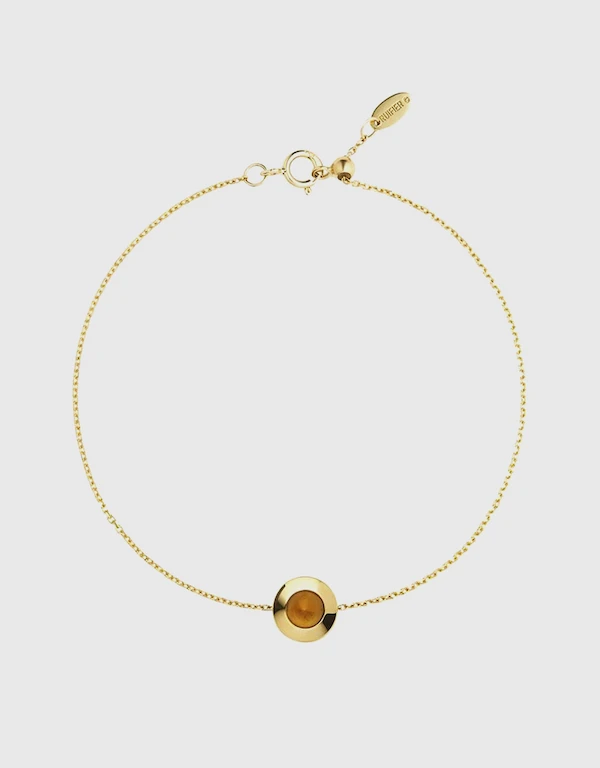 Ruifier Jewelry  Gems of Cosmo 黃水晶 18ct黃金手鍊