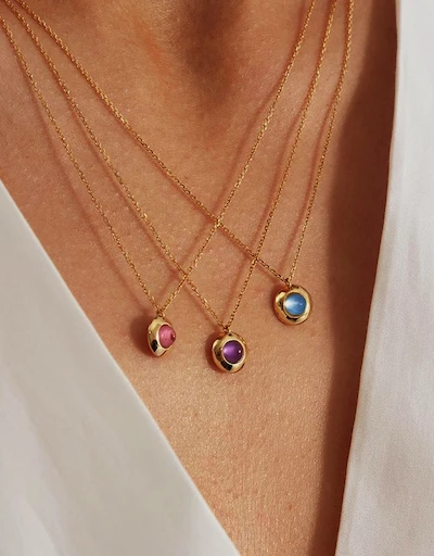 Gems of Cosmo 紫水晶18ct黃金項鍊