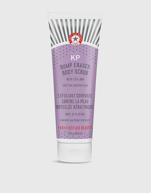 First Aid Beauty KP Bump Eraser 10% AHA Body Exfoliating Scrub 226g