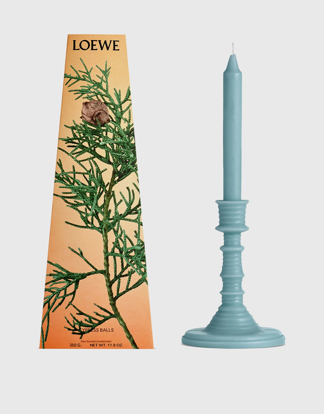 Loewe Beauty Cypress Balls Wax Candleholder 350g (Candles) IFCHIC.COM