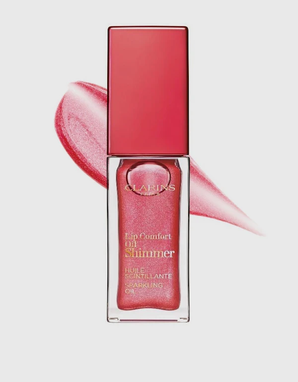 Clarins Lip Comfort Oil Shimmer-04 Pink Lady 