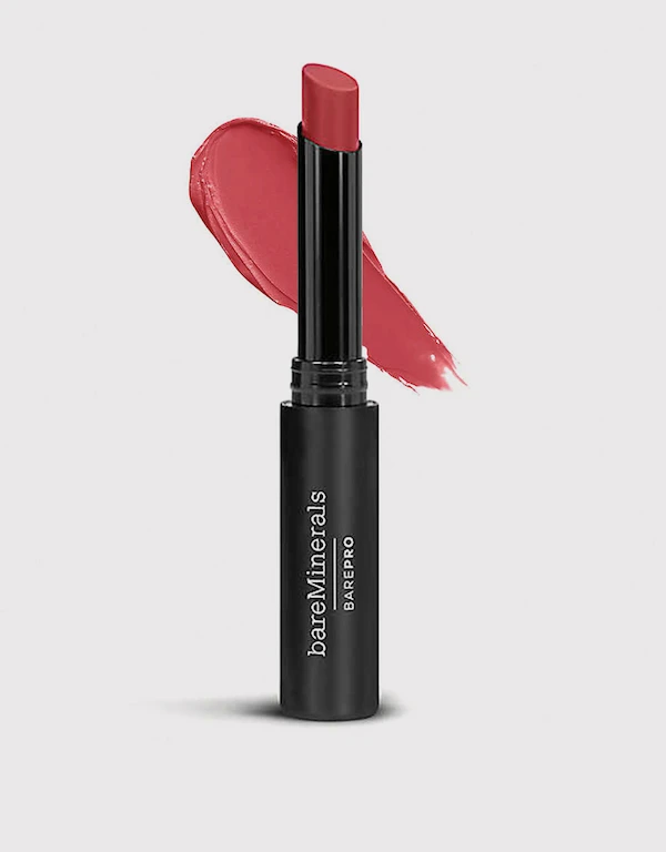 BareMinerals BarePro Longwear Lipstick - Geranium 