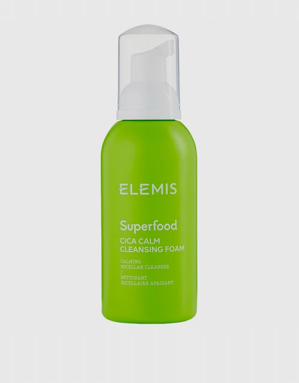Elemis Superfood Cica Calm Cleansing Foam For Sensitive Skin 180ml