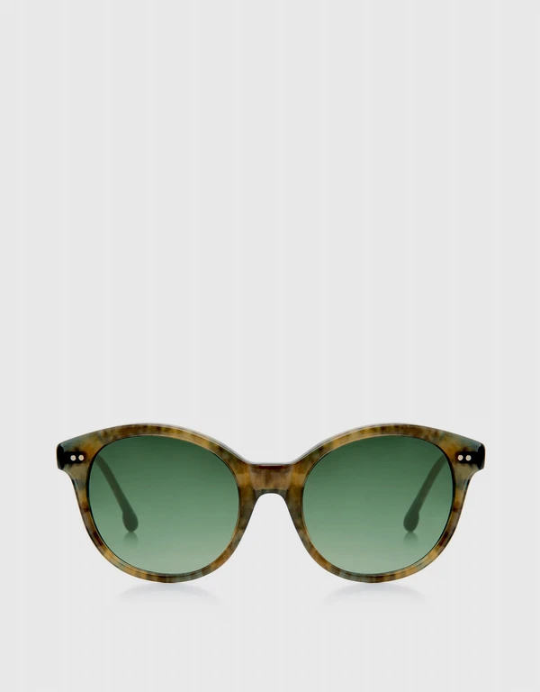 Dixie Round Frame Sunglasses