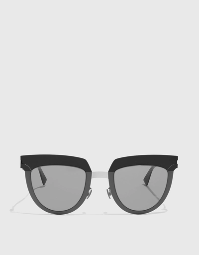 STUDIO 4.1 Color-block Square Sunglasses