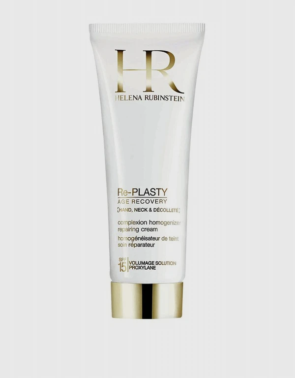 Helena Rubinstein Re-Plasty Age Recovery Complexion Homogenizer Repairing Cream SPF10 For Hand, Neck and Decollete 75ml