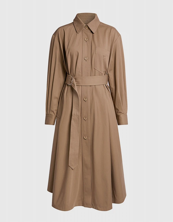 Removable Hooded Trench Coat