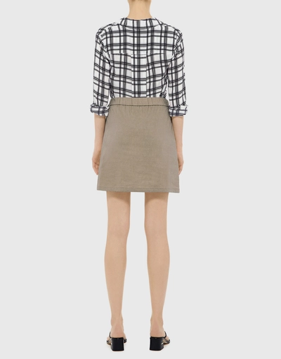 A Line Crunch Skirt