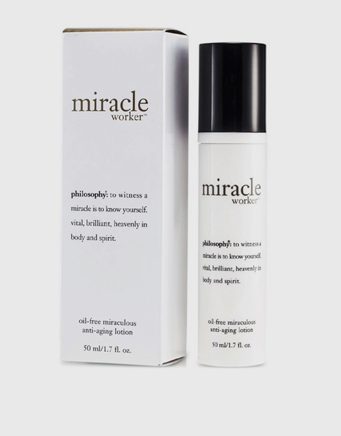 Miracle Worker Oil-Free Miraculous Anti-Aging Day and Night Cream Lotion 50ml