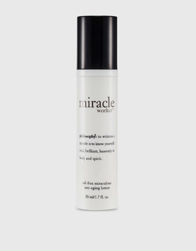 Miracle Worker Oil-Free Miraculous Anti-Aging Day and Night Cream Lotion 50ml