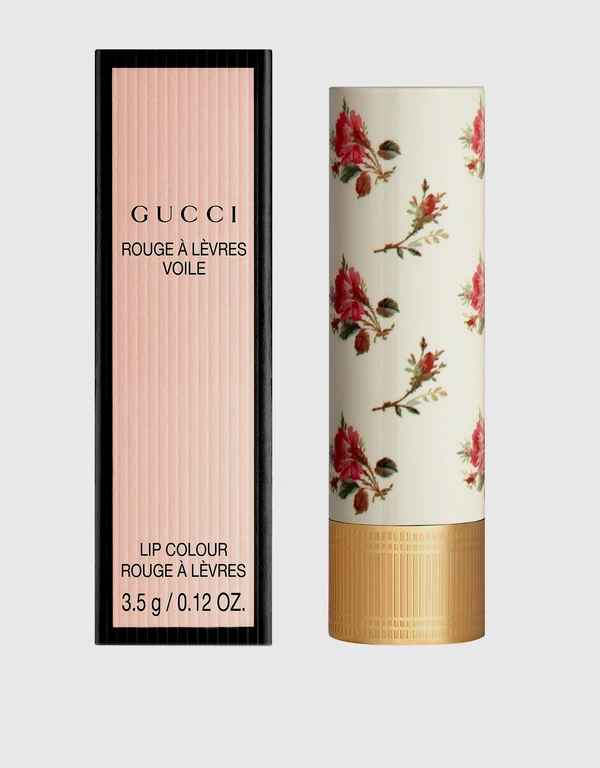 Gucci Beauty Rouge à Lèvres Voile Lipstick - 502 Eadie Scarlet
