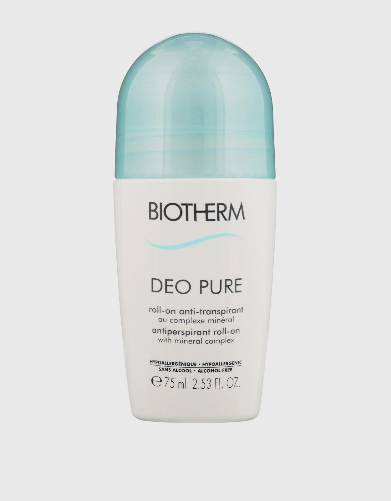 Biotherm Deo Pure Antiperspirant Roll-On Deodorant 75ml (Bath and Bodycare,Bodycare,Deodorant)