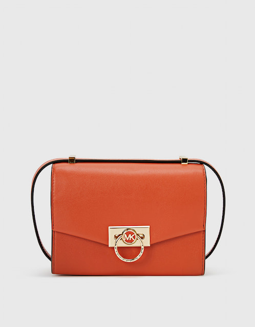 michael kors box crossbody